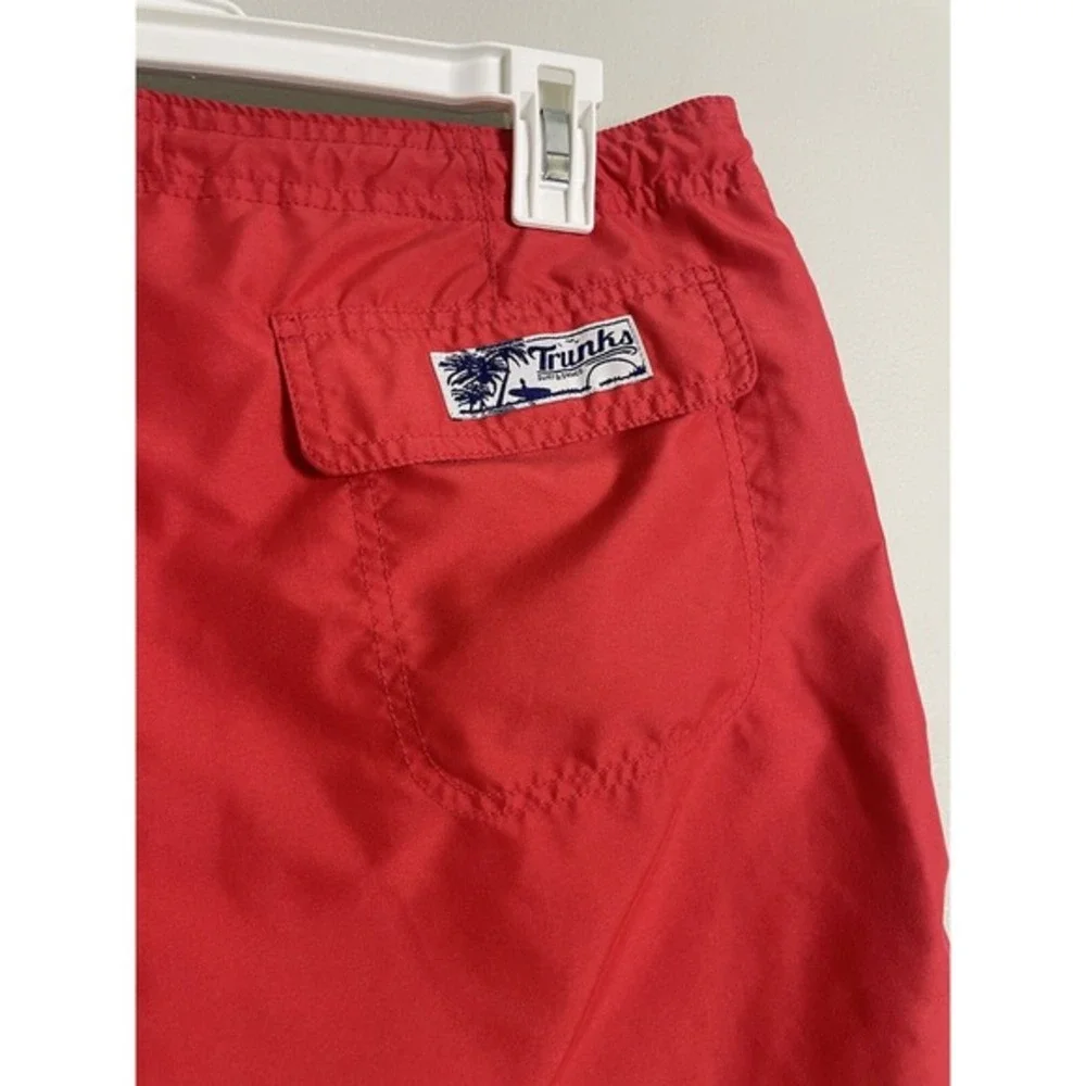 Trunks Men's Swim Trunks. Size 32. Red. 7 Inch Inseam. Beach. Sea‎ Life. Surfer